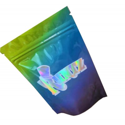 Reasonable price custom printed plastic zipper smell proof mylar weed bag