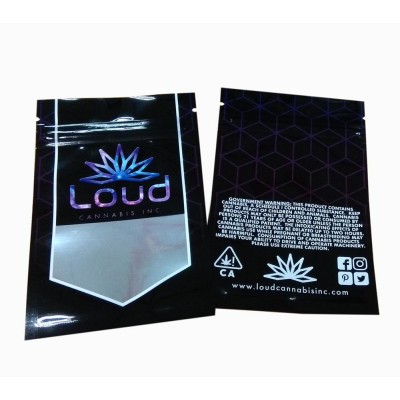 Custom packaging smell proof mylar bags